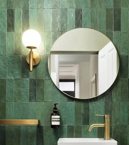 farmhouse bathroom feature tiles Sydney